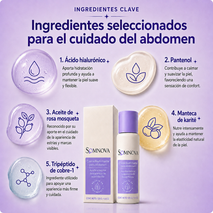 SOMNOVA™ Crema Reafirmante Abdomen